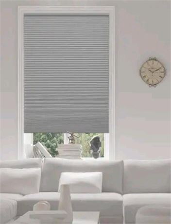 Pewter Cordless Blackout Cellular
