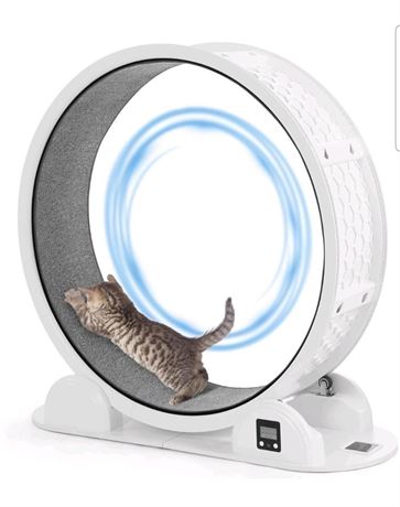 Cat Exercise Wheel with Pedometer, 10