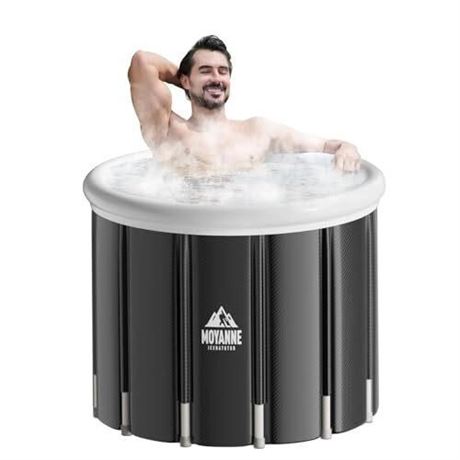 MOYANNE Ice Bath Tub,155 Gallons Inflatable Cold