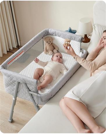 Bassinet Bedside Sleeper, Baby Crib for
