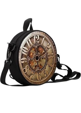 7-retro Clock-brown