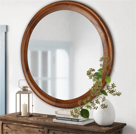 Round Wall Mirrors 30 Inch
