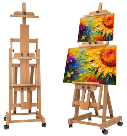 H-Frame Multifunctional Easel, Foldable &