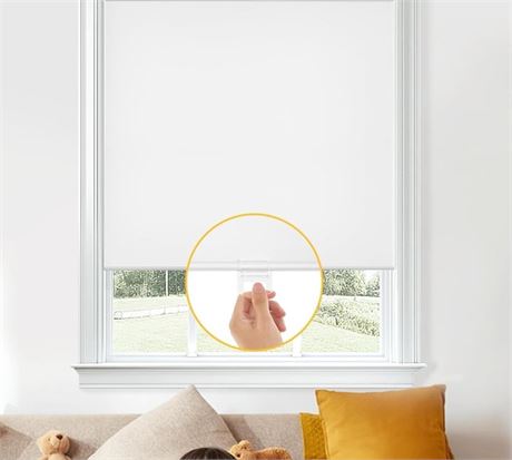 ChrisDowa Cordless Free-Stop 100% Blackout Blind
