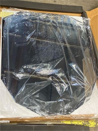 Bathroom Mirror, 40" x 30" Oval Wall Mirror,