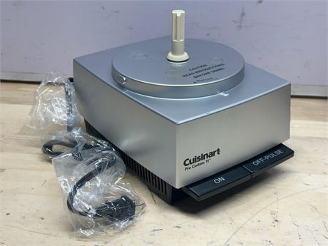 Cuisinart Food Processor, (Motor Only)