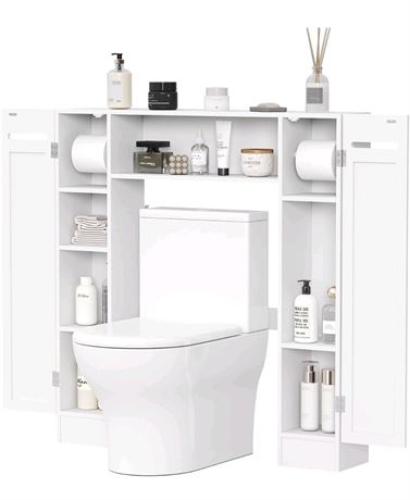 Short Over the Toilet Storage Cabinet –