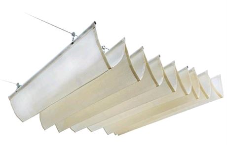 Retractable Wave Shade Sails
