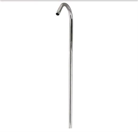 60 in. Shower Riser Only in Chrome