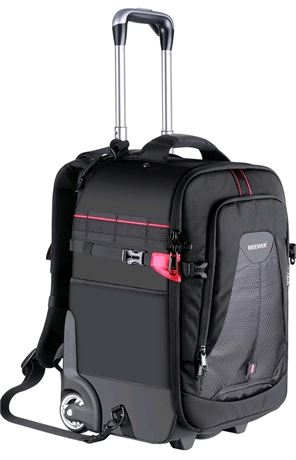 Neewer 2-in-1 Rolling Camera Backpack