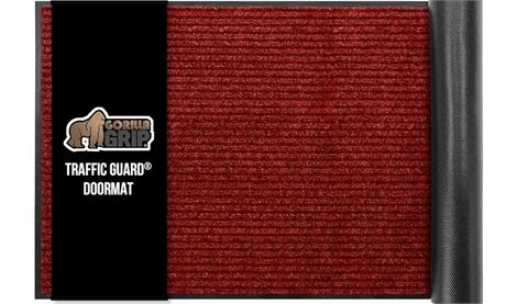 GORILLA GRIP Traffic Guard Door Mat