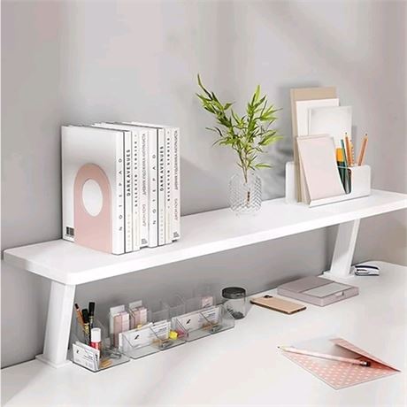 32x8 in Clamp On Desk Shelf
