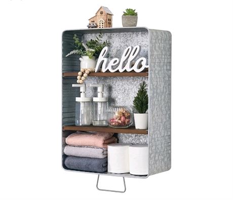 WOODEXPE 22" L Galvanized Wash
