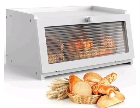 Bread Box for Kitchen Countertop Large