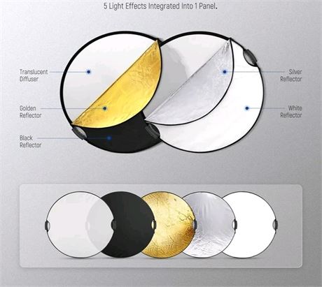 NEEWER 43"/110cm Light Reflector with