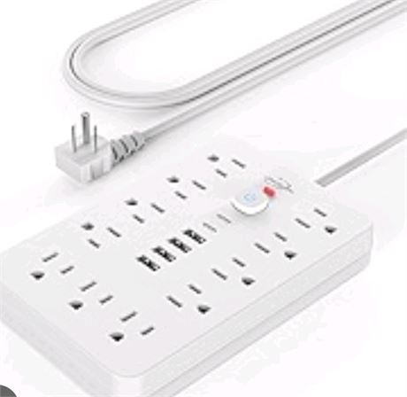 Power strip blocl surge protector