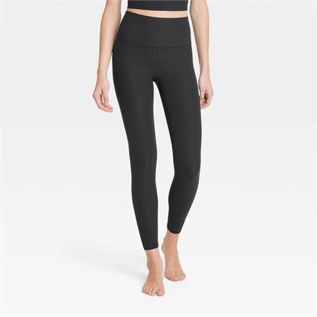Women's Everyday Soft High-Rise Rib 7/8 Leggings -