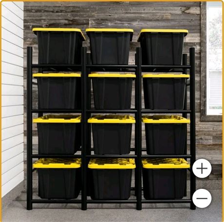 Proslat Heavy-duty 12 Tote Rack