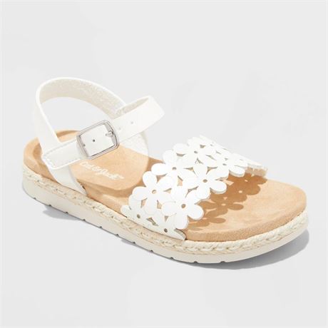 Toddler Maisie Cut-Out Floral Footbed Sandals - Ca