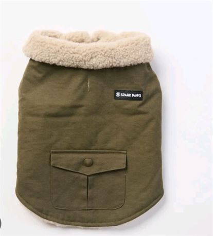 Spark paws dog jacket med