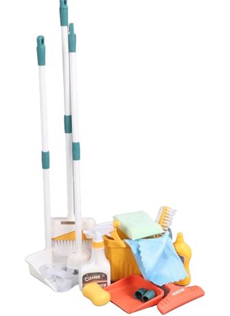 12 pcs kids cleaning kit