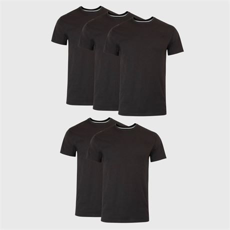 Sm Hanes Men's Premium 5pk Slim Fit Crew Neck