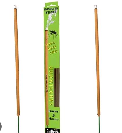 Mosquito sticks sandal wood 2 pack
