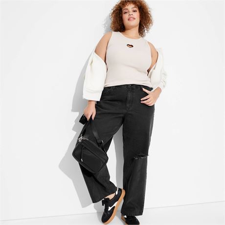 Women's Mid-Rise 90's Relaxed Jeans - Wild Fable™