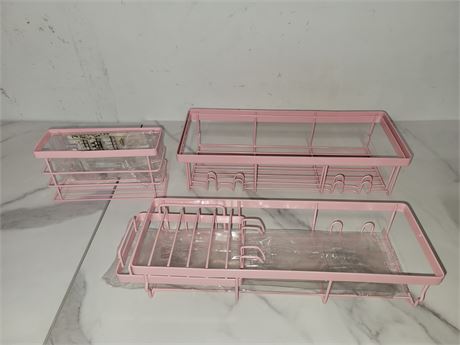 5 Pack Shower Caddy Set
