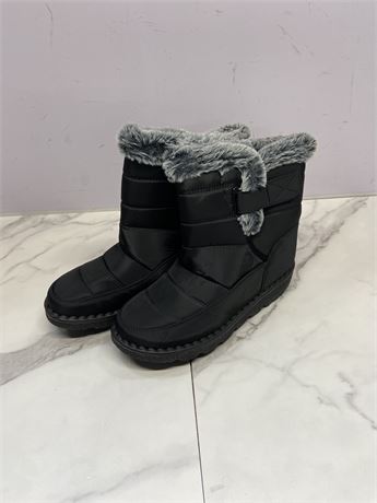Faux Fur Lined Winter Boots
