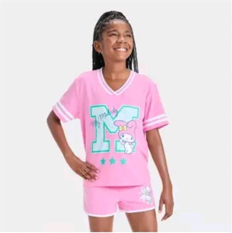 (8) Girls' My Melody Elevated Spirit T-Shirt -