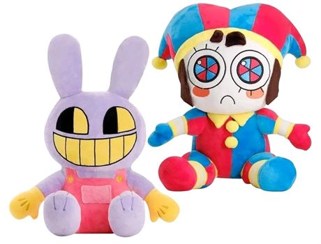2 PCS The Amazing Digital Circus Plush