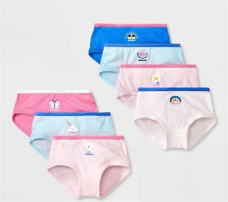 Toddler Girls' 7pk Briefs - Cat & Jack™ 4T: