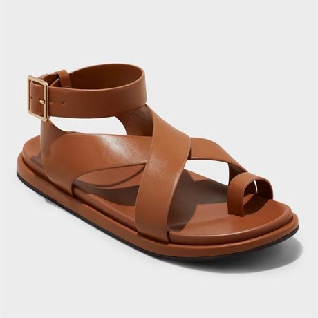 Women's Matilda Ankle Wrap Toe Ring Sandals - Uni