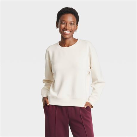 Women's Sandwash Pullover Sweatshirt - A New Day™