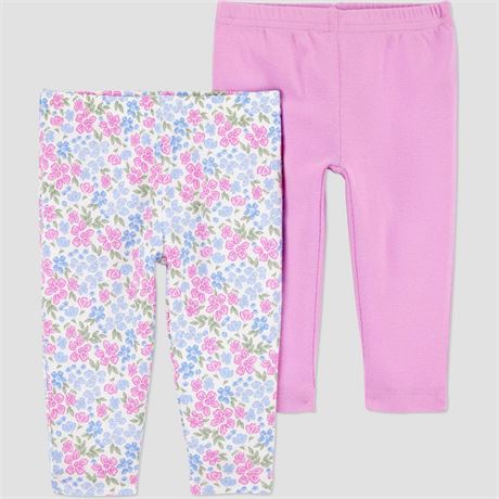 Carter's Just One You®️ Baby Girls' 2pk Pants - P