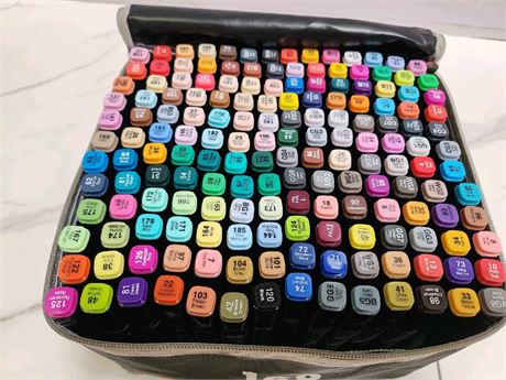 168 marker color coded