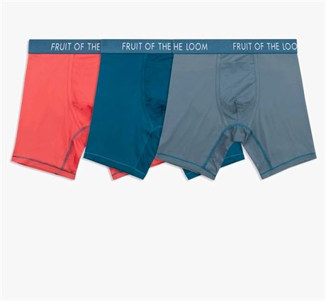 (XL) Fruit of the Loom Men's Getaway Boxer