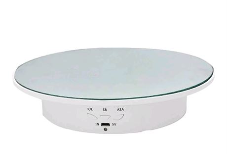 360 rotating display  table