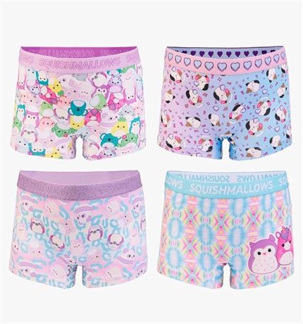 (Size 4) Squishmallows Girls' Underwear Panties