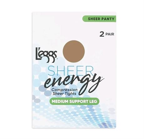 L'eggs Women's Sheer Energy Medium