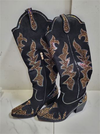 Rhinestone Cowboy Boots