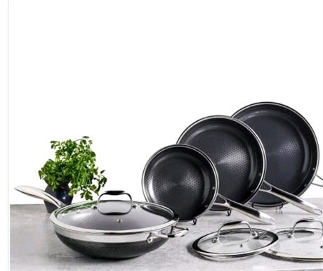 HexClad 7-piece Cookware Set