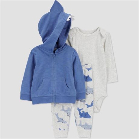 Carter's Just One You Baby Boys' Sharks Hoodie -