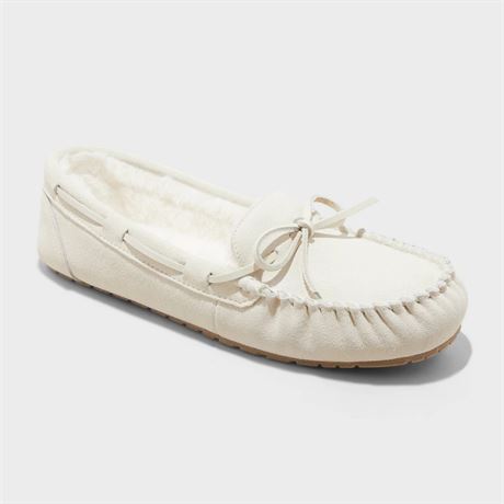Women's Bria Moccasin Slippers - Audenâ„¢ Cream 1