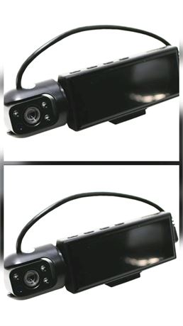 Two car dvr cam video recorder
