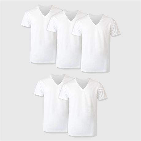 Hanes Premium Men's Short Sleeve V Neck T-Shirt 5