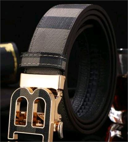 Designer men's belt