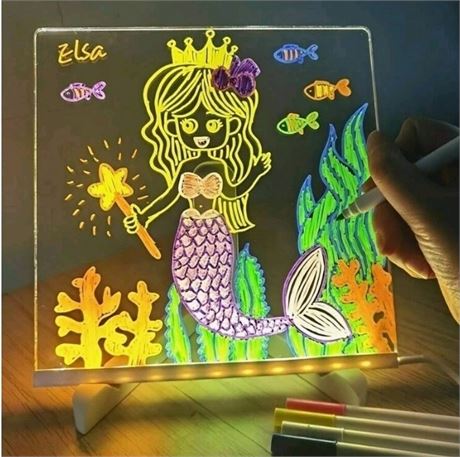 Colorful LED Writing Board