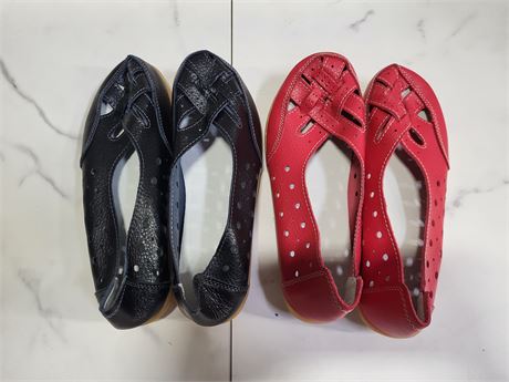 Women's Leather Flats